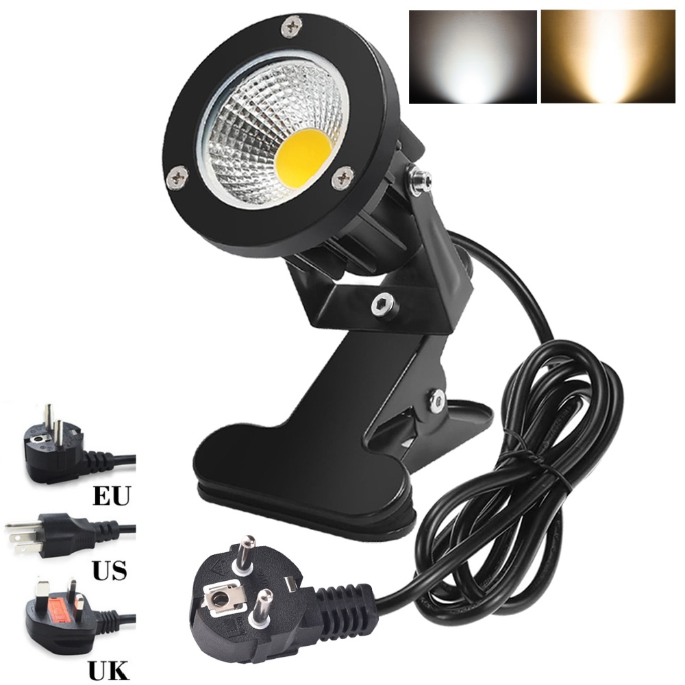 Outdoor Lighting Uk - Lampu Sorot Jepit Tahan Air 12W