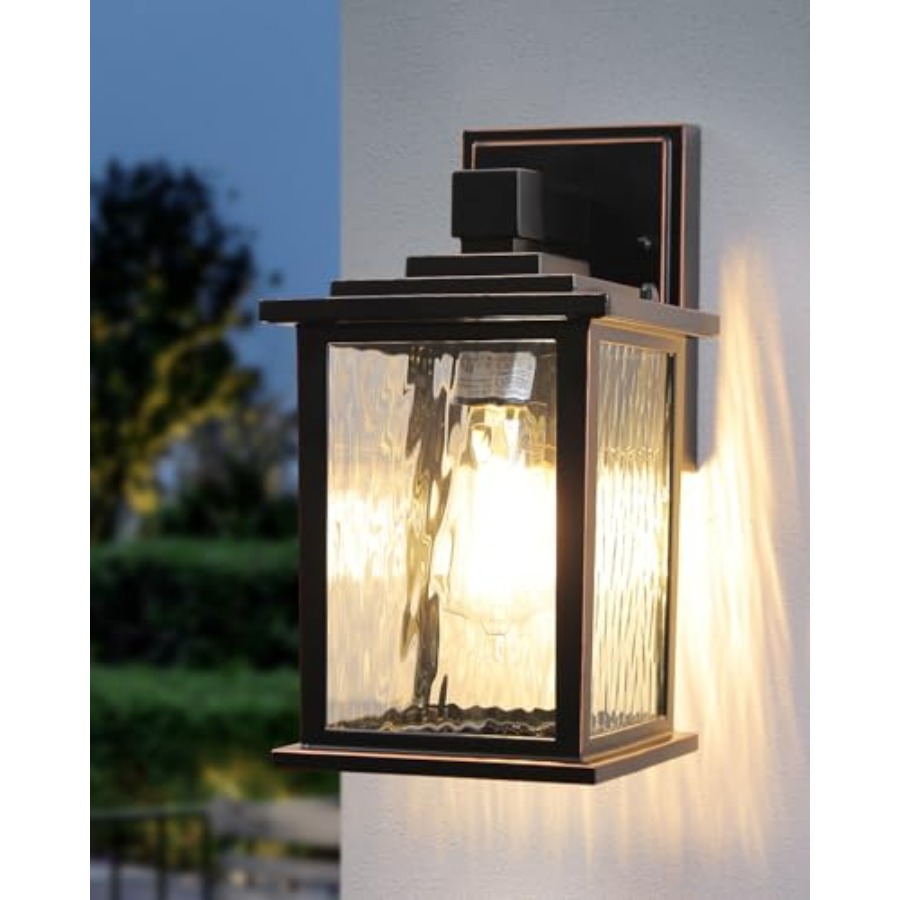 Outdoor Lighting For Front Of House - Lampu Teras Luar Ruangan 12'', Lampu
