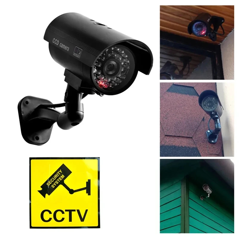 Outdoor Lighting For Home - Kamera Tiruan Simulasi Peluru Palsu, Kamera