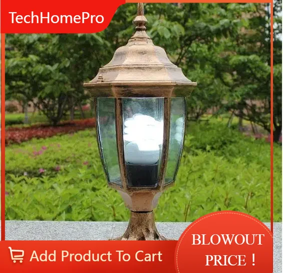 Outdoor Lighting Brass - Lampu Taman Antik Kuningan Klasik Vintage