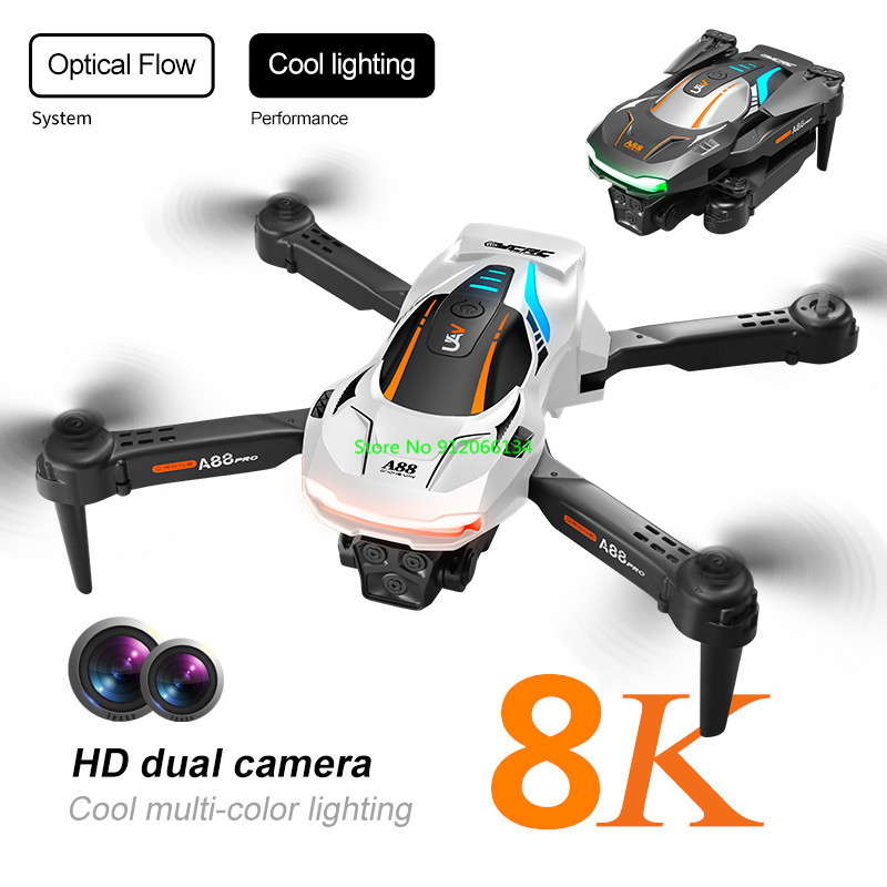 Drone RC 8K Fotografi Udara de - Outdoor Lighting Battery Operated ulasan dan harga