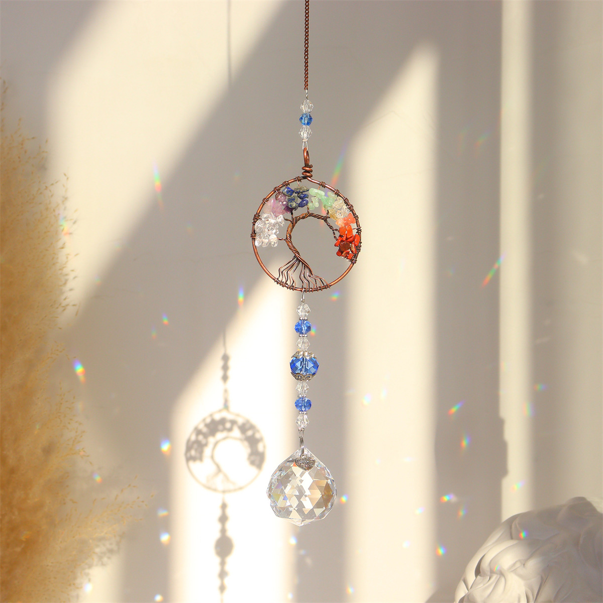Ornamen kristal penangkap caha - Outdoor Lighting Tree ulasan dan harga