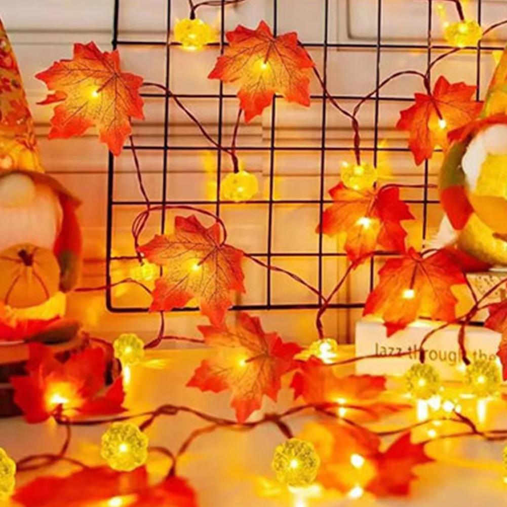 Lampu LED Daun Maple Bentuk La - Outdoor Lighting Battery Operated ulasan dan harga
