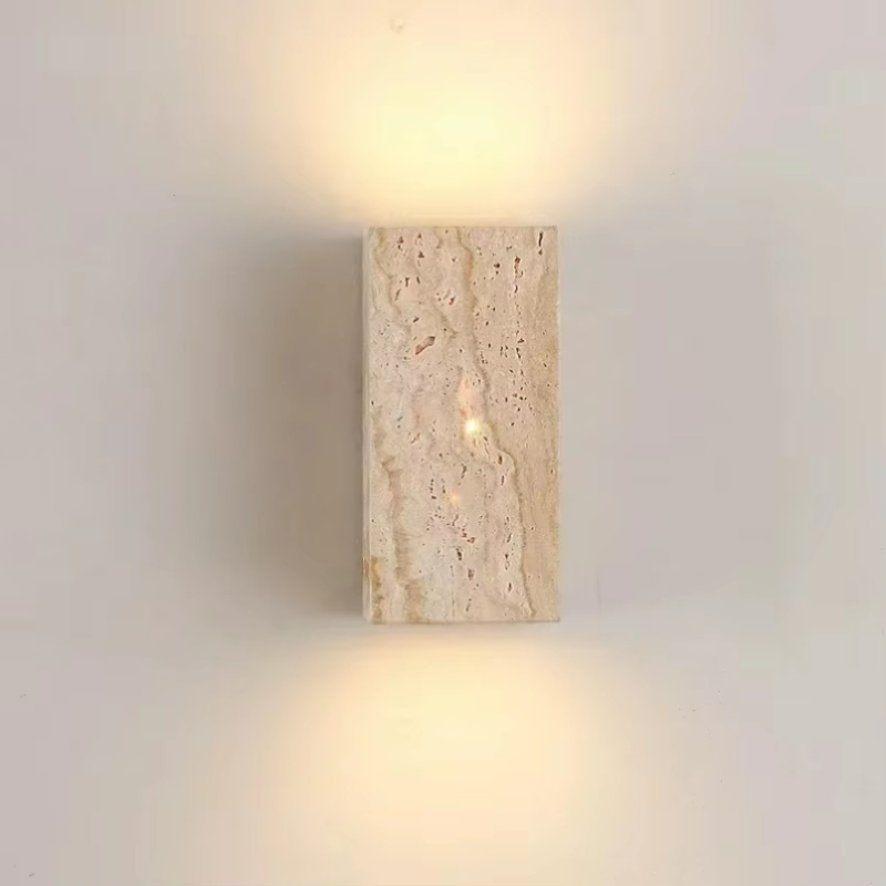 Lampu Dinding Batu Travertine  - Outdoor Lighting For Front Of House ulasan dan harga