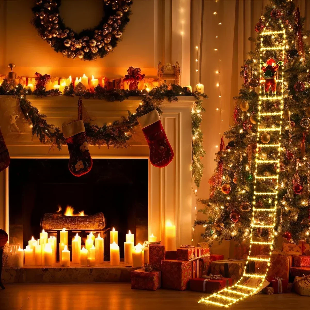 Lampu tangga LED untuk dekoras - Outdoor Lighting Tree ulasan dan harga
