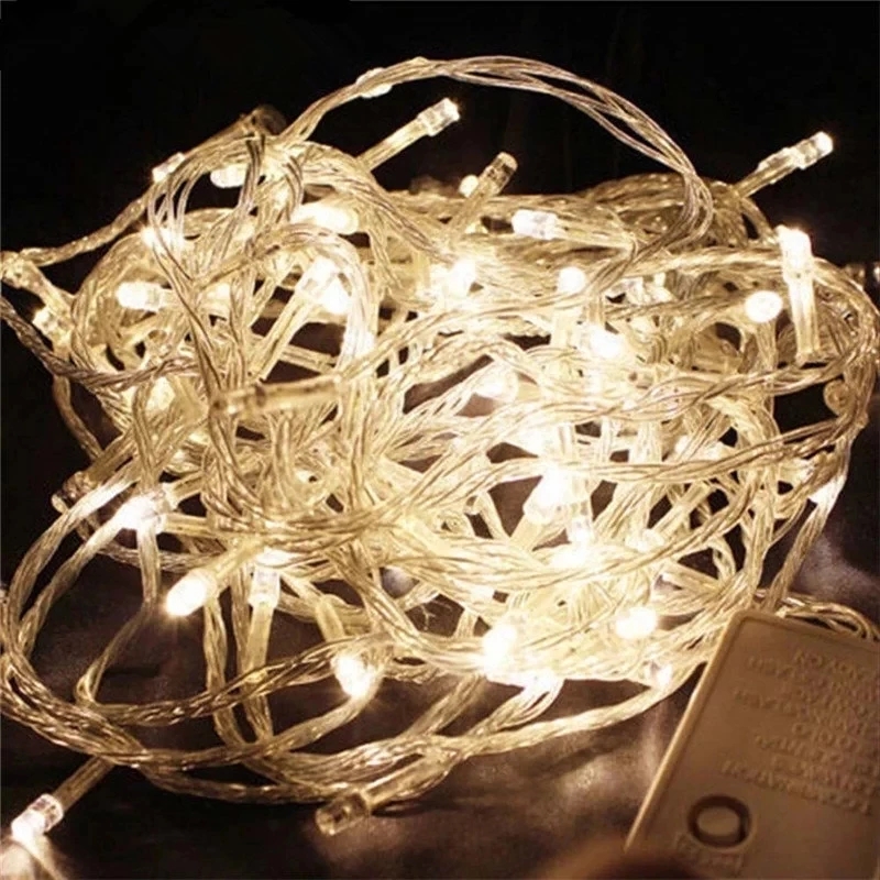 110V 220V 10M 100 Lampu LED Ra - Outdoor Lighting Ideas For Party ulasan dan harga