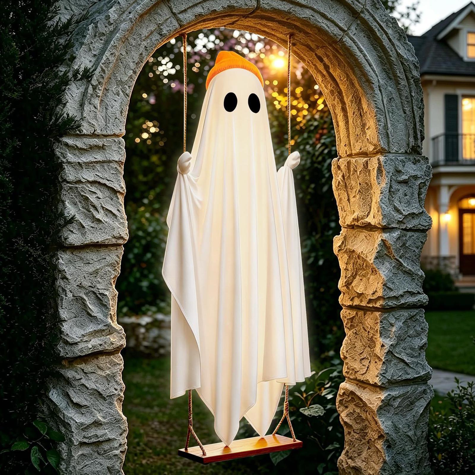 Dekorasi Hantu Halloween Denga - Outdoor Lighting Battery Operated ulasan dan harga