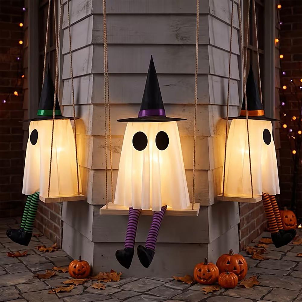 Set Dekorasi Lampu Hantu Hallo - Outdoor Lighting Ideas For Party ulasan dan harga