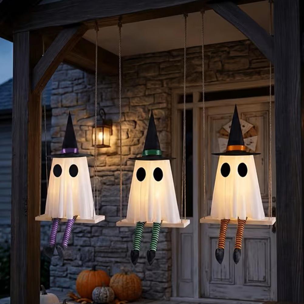 Set Dekorasi Lampu Hantu Hallo - Outdoor Lighting Ideas For Party ulasan dan harga