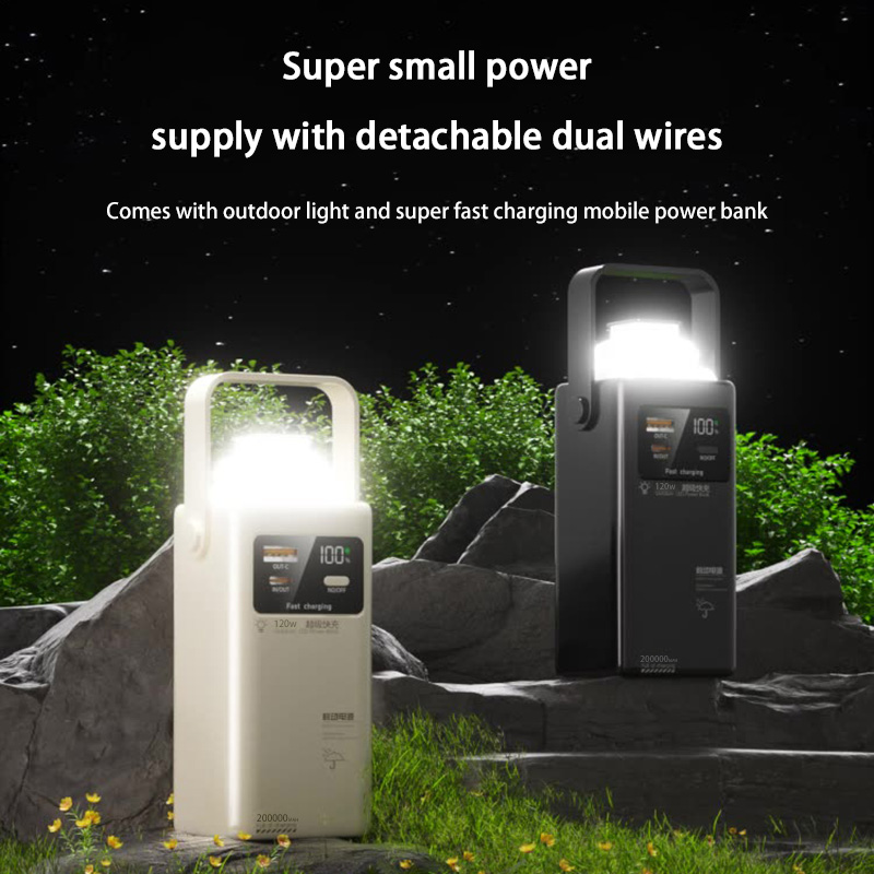 Power Bank 120W 200000mAh Kapa - Outdoor Lighting Battery Operated ulasan dan harga