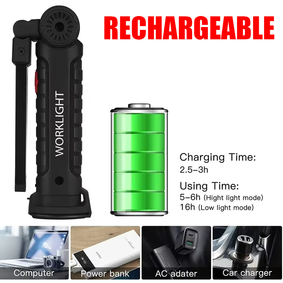 Senter LED Portabel dengan Kai - Outdoor Lighting Rechargeable ulasan dan harga