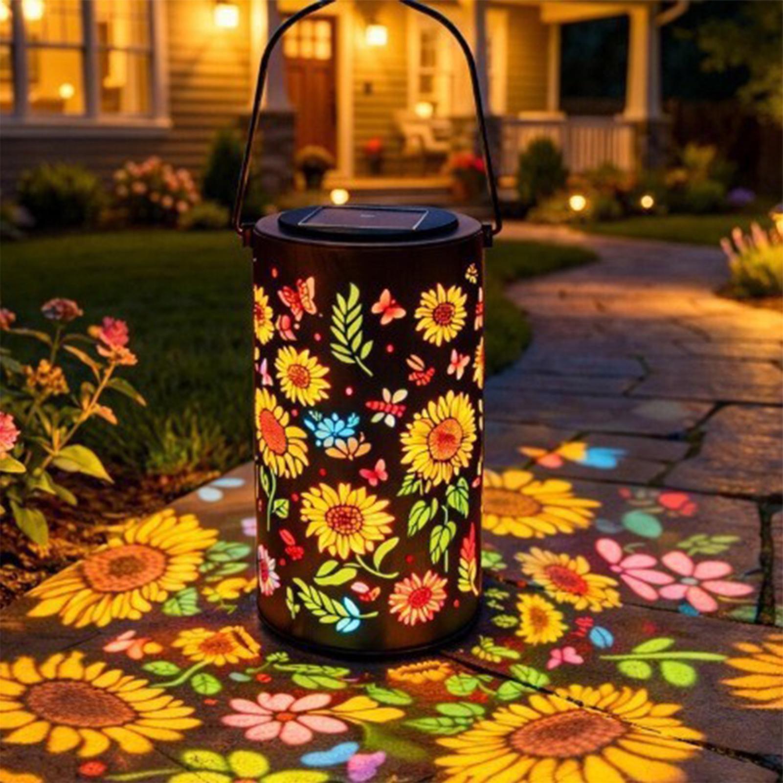 Lampu Tenaga Surya Bentuk Bung - Outdoor Lighting Tree ulasan dan harga