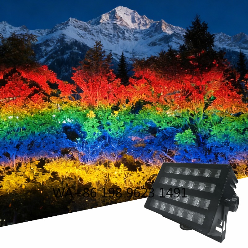 Lampu Sorot DMX Aluminium RGB  - Outdoor Lighting Ip65 ulasan dan harga