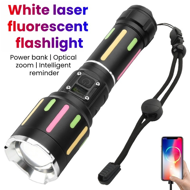 Senter Fluoresen Cahaya Putih  - Outdoor Lighting Rechargeable ulasan dan harga
