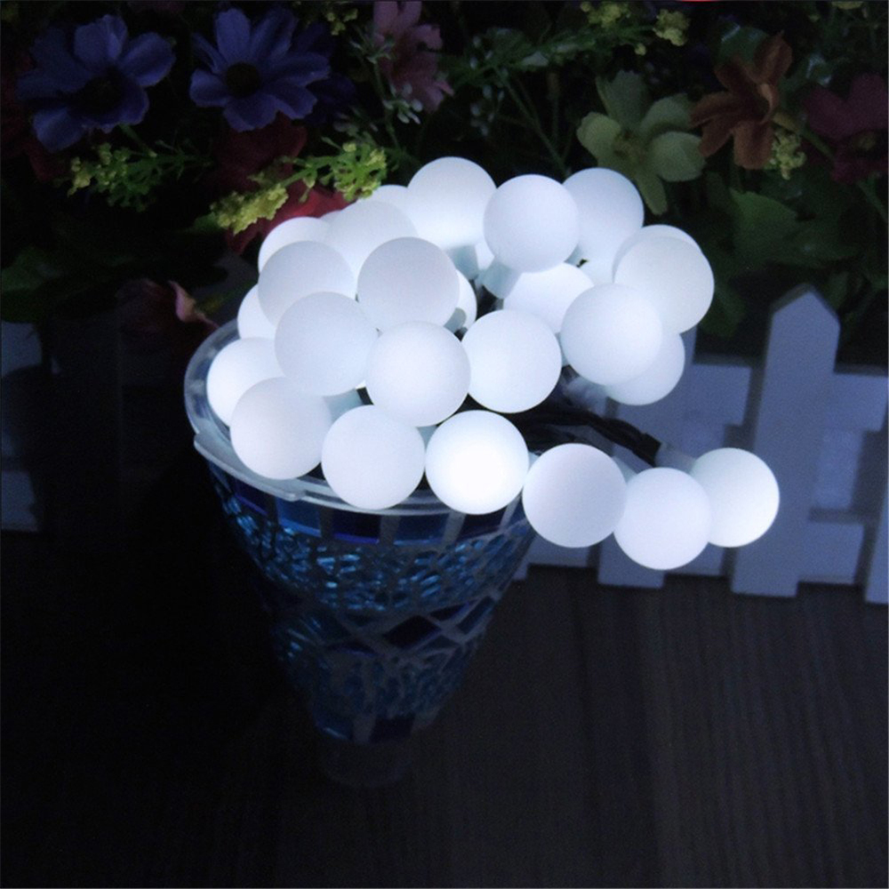 3M/6M/10M Bola Lampu LED Strin - Outdoor Lighting Battery Operated ulasan dan harga
