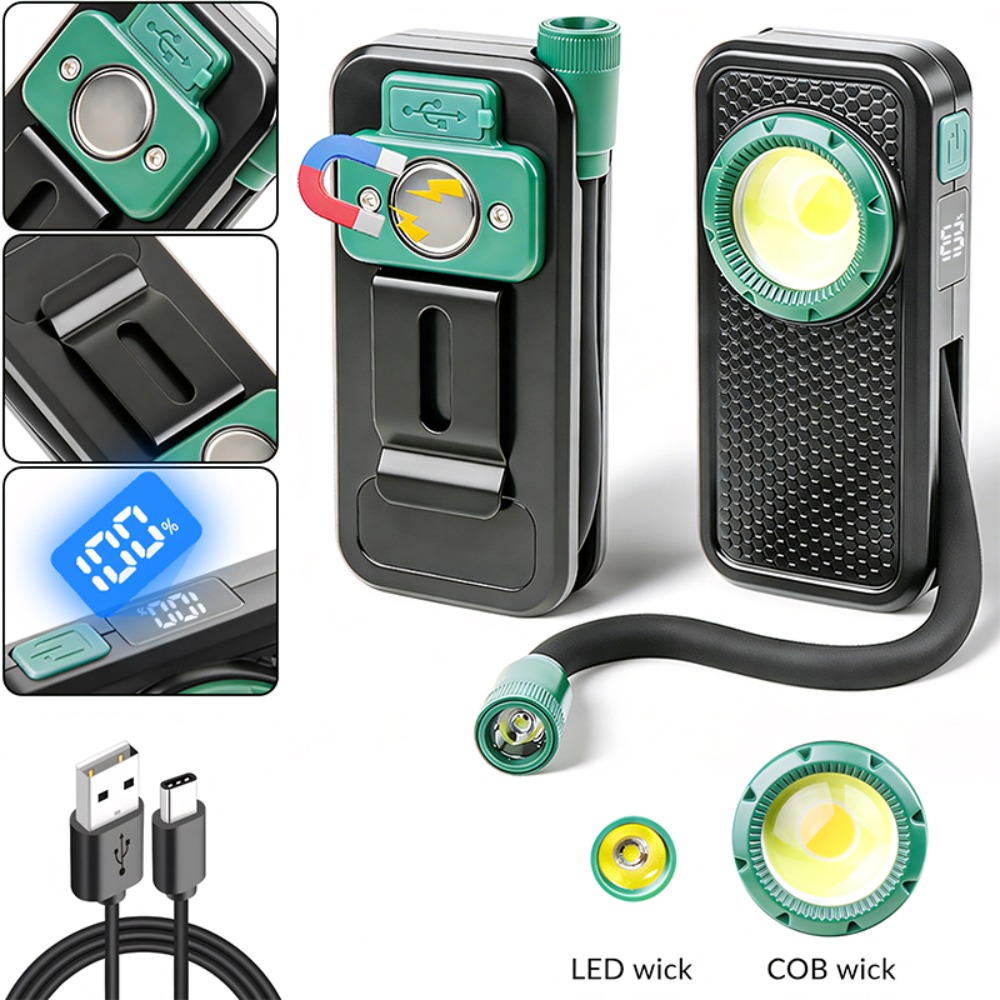 Lampu Kerja Magnetik Baru deng - Outdoor Lighting Rechargeable ulasan dan harga