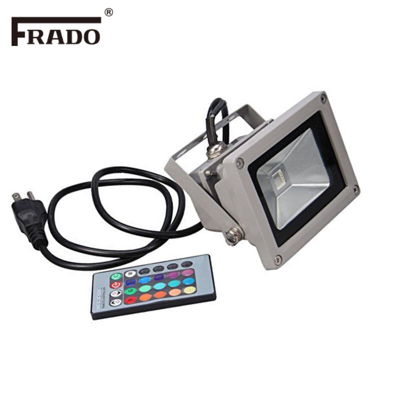 Lampu Sorot LED RGB 10W Lampu  - Outdoor Lighting Uk ulasan dan harga