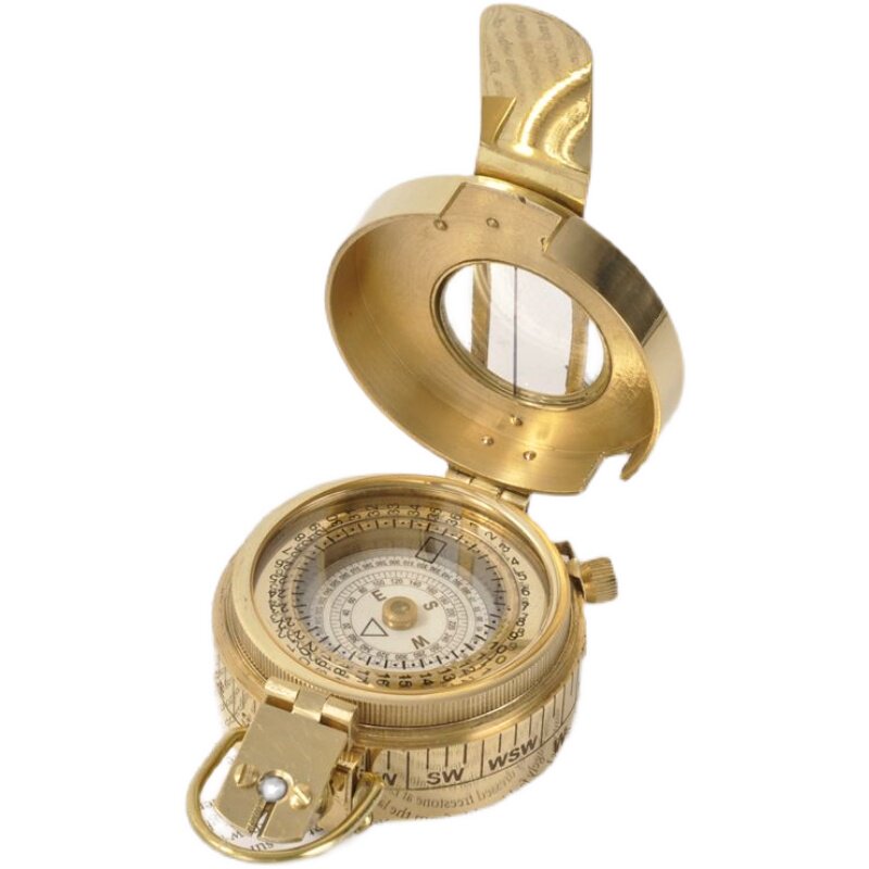 Kompas Portabel Kuningan Emas  - Outdoor Lighting Brass ulasan dan harga