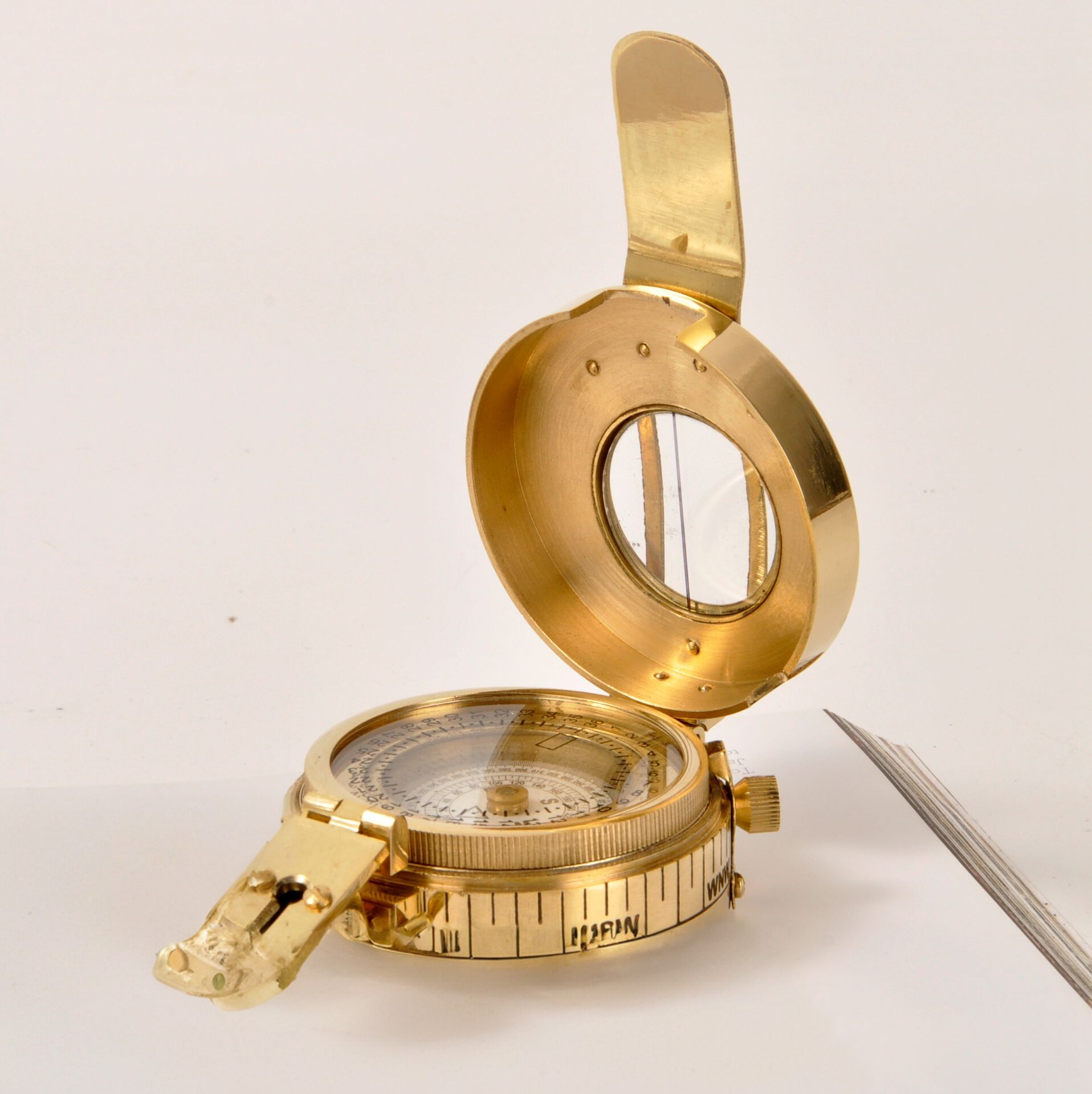 Kompas Portabel Kuningan Emas  - Outdoor Lighting Brass ulasan dan harga