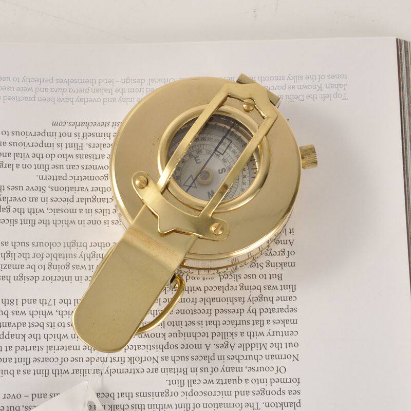 Kompas Portabel Kuningan Emas  - Outdoor Lighting Brass ulasan dan harga