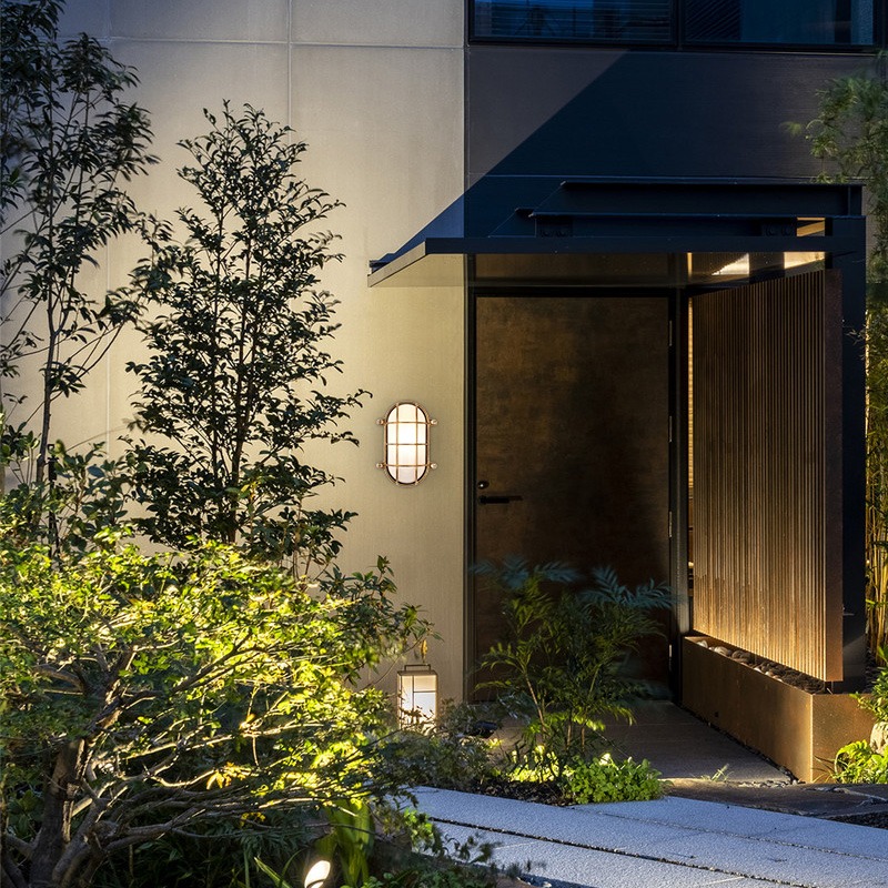 Lampu Dinding Kaca Kuningan Mi - Outdoor Lighting Brass ulasan dan harga