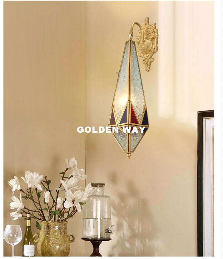 Lampu dinding kuningan Eropa l - Outdoor Lighting Brass ulasan dan harga