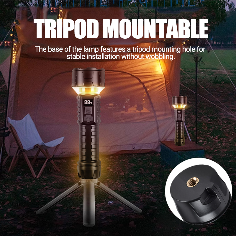 Senter LED COB Lentera Isi Ula - Outdoor Lighting Rechargeable ulasan dan harga