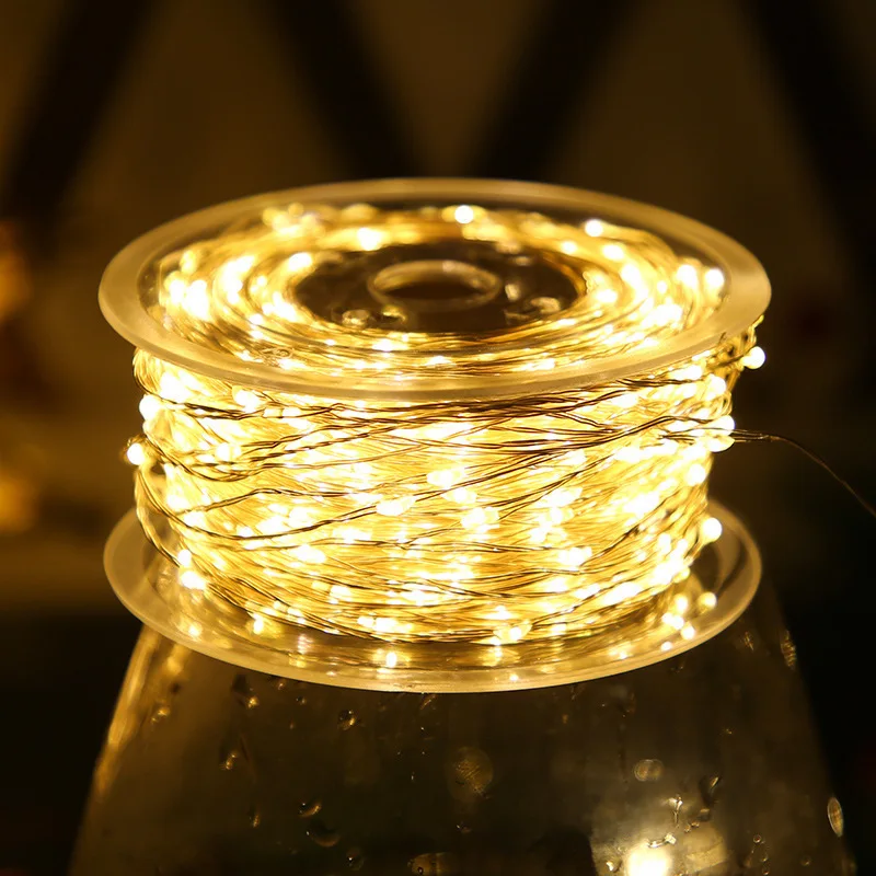 Lampu setrip kawat tembaga LED - Outdoor Lighting Ideas For Party ulasan dan harga
