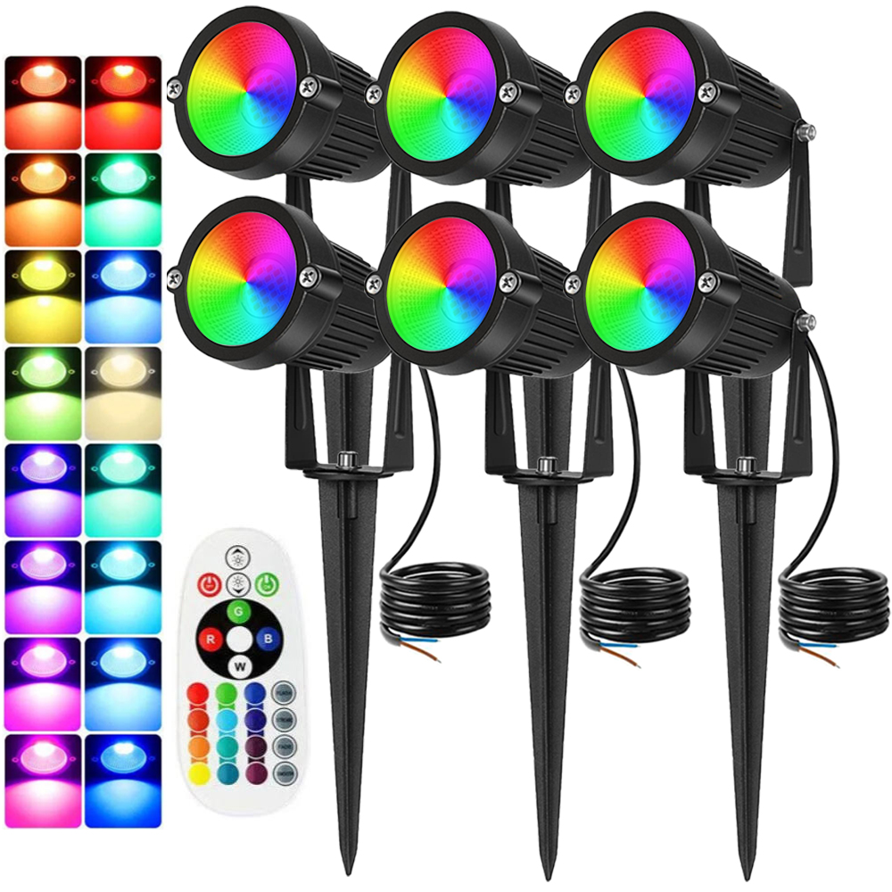 Lampu Lanskap RGBW 10W dengan  - Outdoor Lighting Ip65 ulasan dan harga