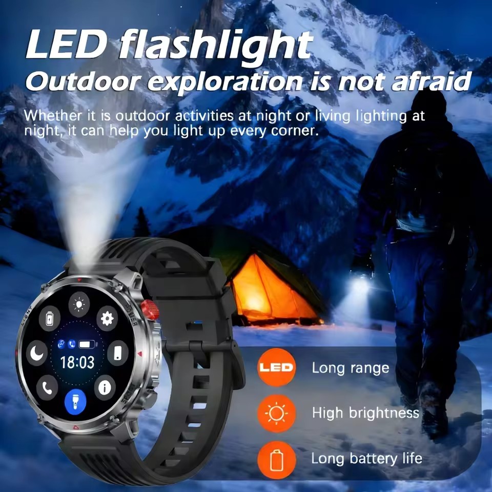 Jam Tangan Pintar Militer Outd - Outdoor Lighting Battery Operated ulasan dan harga