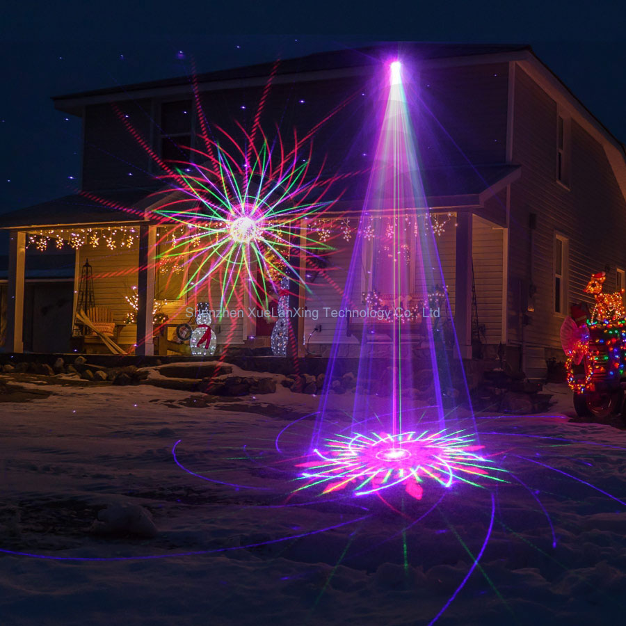 ESHINY RGB lampu Laser lanskap - Outdoor Lighting Tree ulasan dan harga