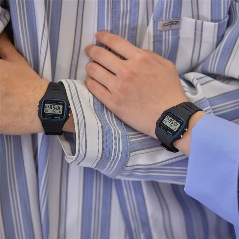 Casio F-91W-1 Jam Tangan Perse - Outdoor Lighting For Steps ulasan dan harga