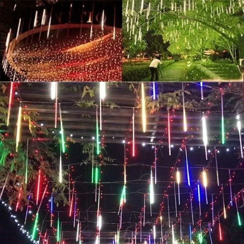 Lampu setrip LED 8 tabung huja - Outdoor Lighting Tree ulasan dan harga
