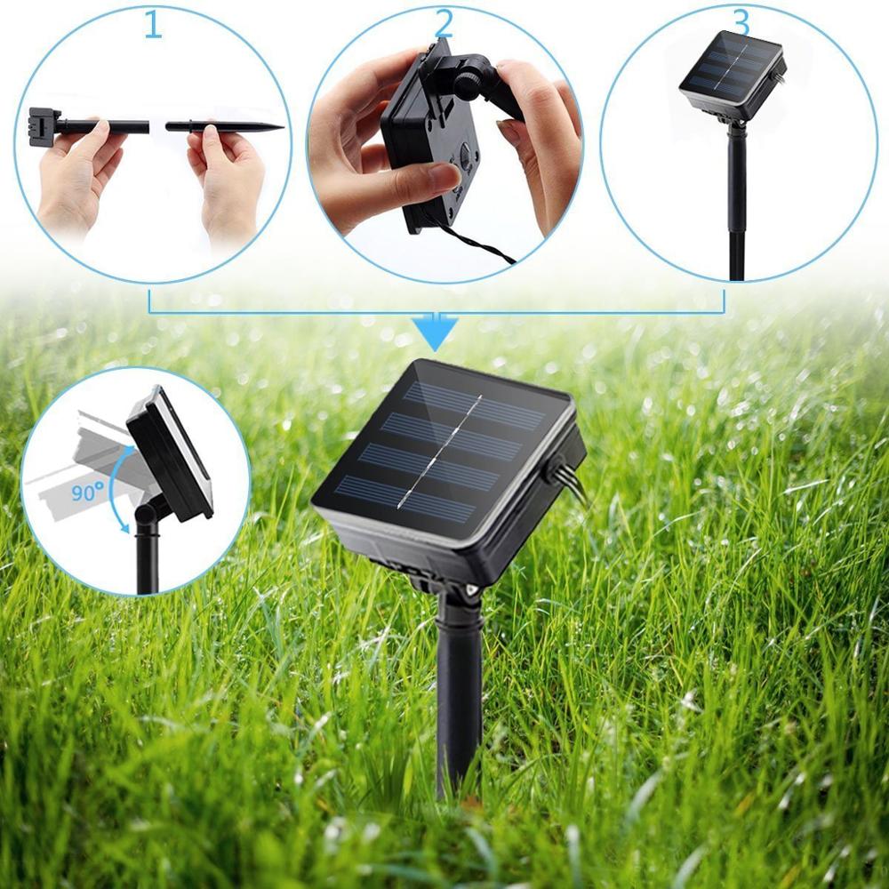 Lampu Peri Tenaga Surya 50/100 - Outdoor Lighting For Front Of House ulasan dan harga