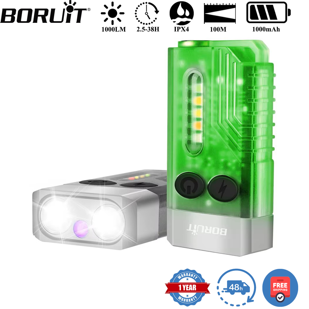 BORUiT V10 Gantungan Kunci Sen - Outdoor Lighting Rechargeable ulasan dan harga