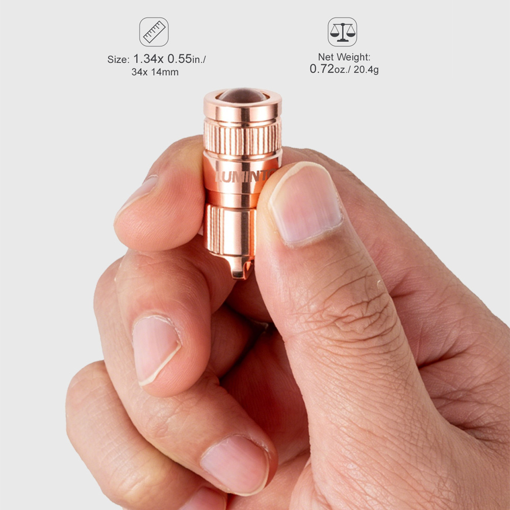 Senter Tembaga EDC LED Lampu S - Outdoor Lighting Brass ulasan dan harga