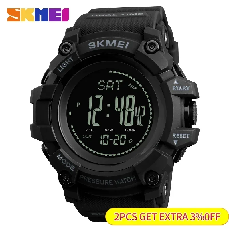 SKMEI 1358 jam tangan pelacak  - Outdoor Lighting For Steps ulasan dan harga