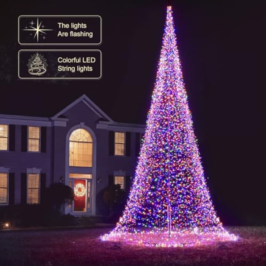 Tiang Bendera Luar Ruangan Poh - Outdoor Lighting Tree ulasan dan harga