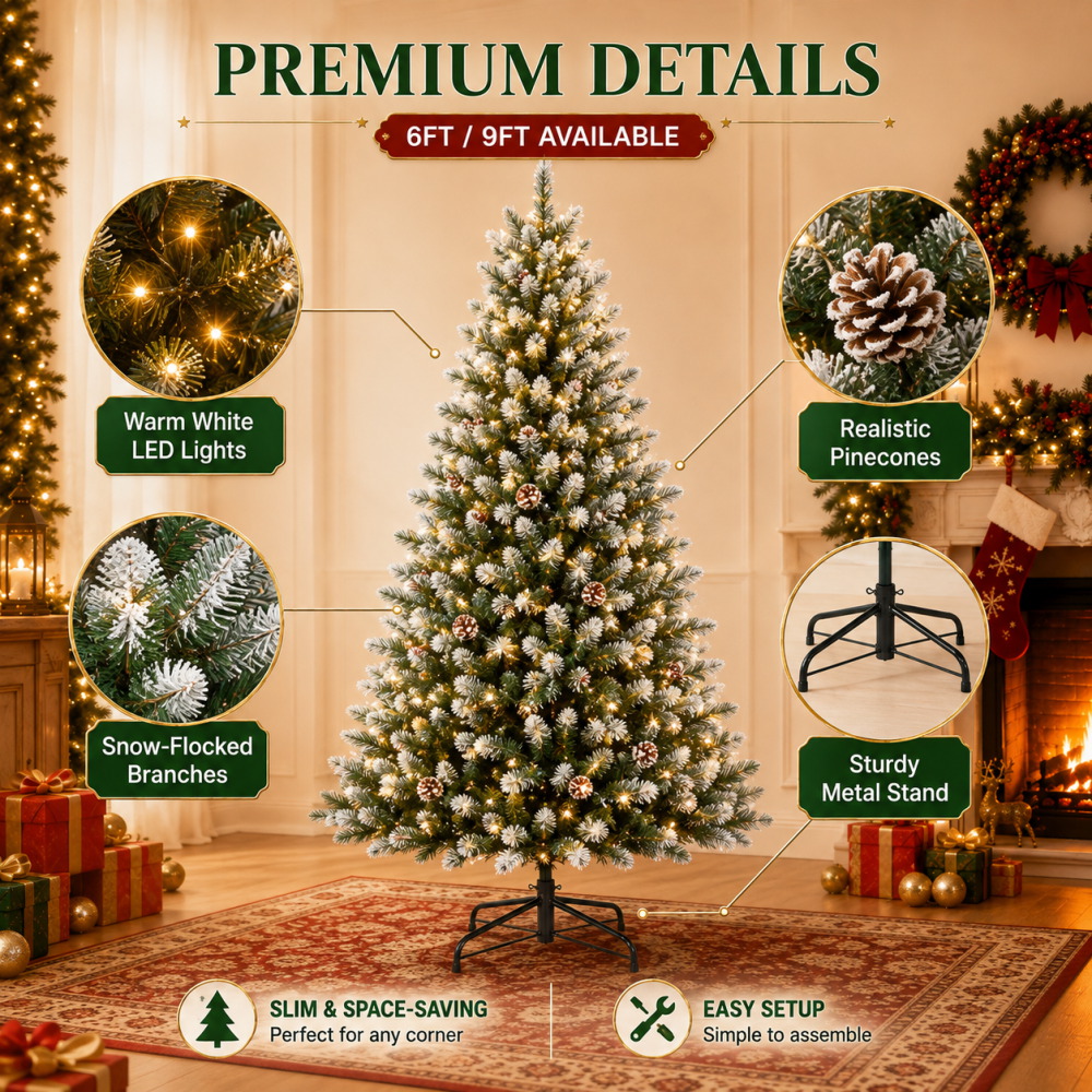 Pohon Natal Buatan Berlapis Sa - Outdoor Lighting Tree ulasan dan harga