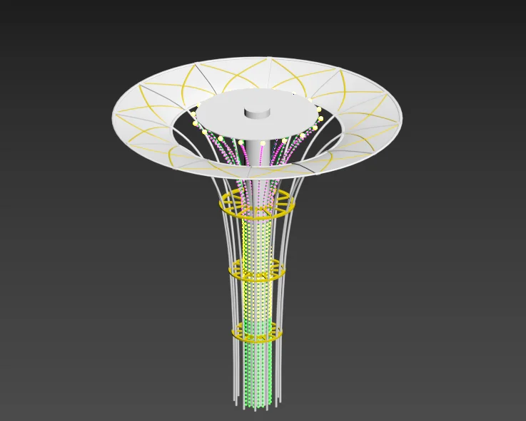 Ide Lampu Pohon Tenaga Surya F - Outdoor Lighting Tree ulasan dan harga