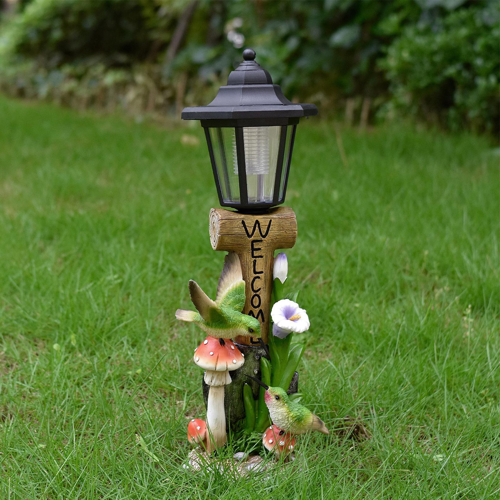 Patung Taman Menyala Otomatis  - Outdoor Lighting For Home ulasan dan harga