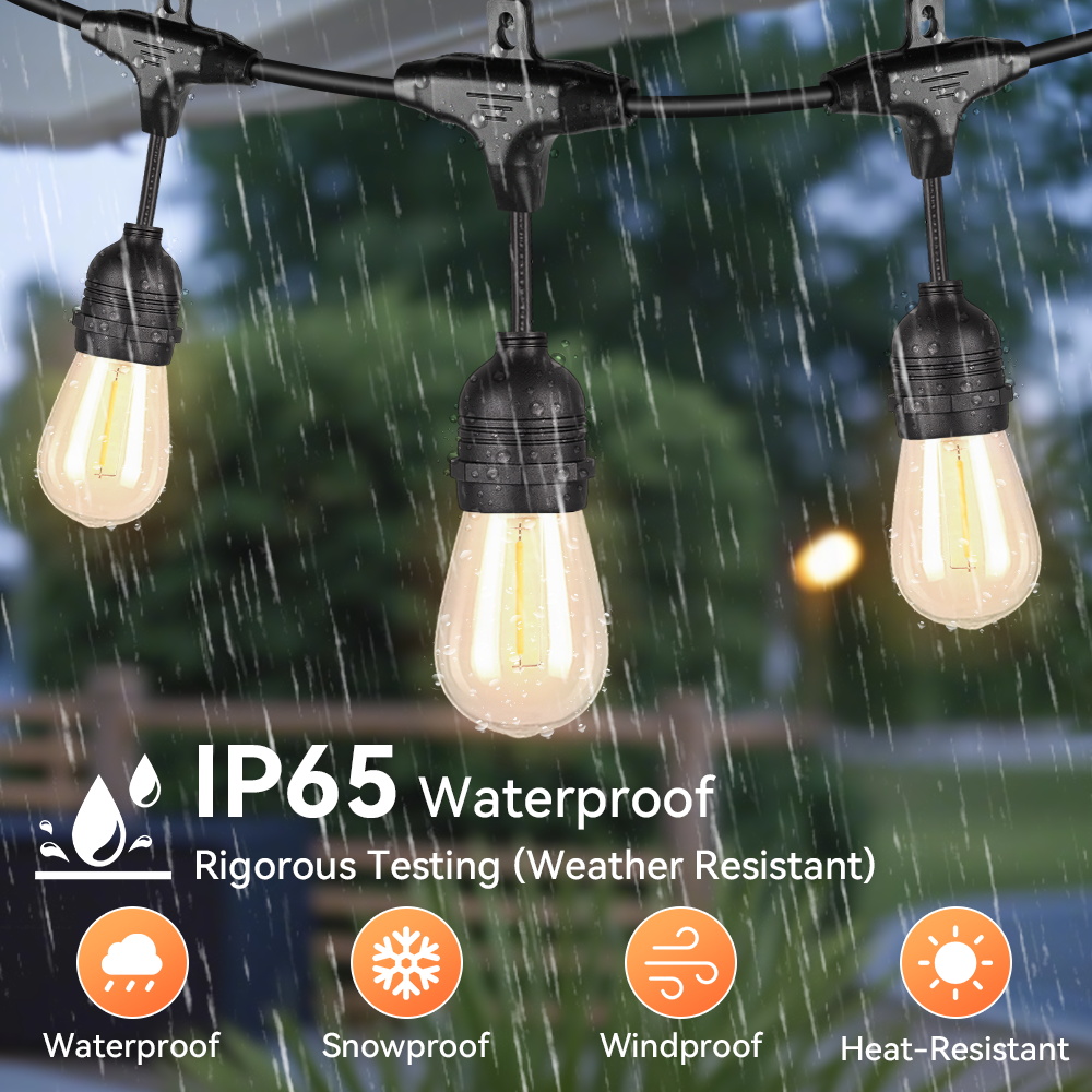 E27 Lampu Tali Luar Ruangan Bo - Outdoor Lighting Uk ulasan dan harga