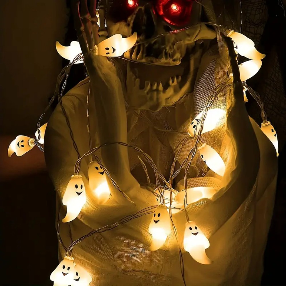 1 Buah Lampu Tali Hantu LED De - Outdoor Lighting For Front Of House ulasan dan harga